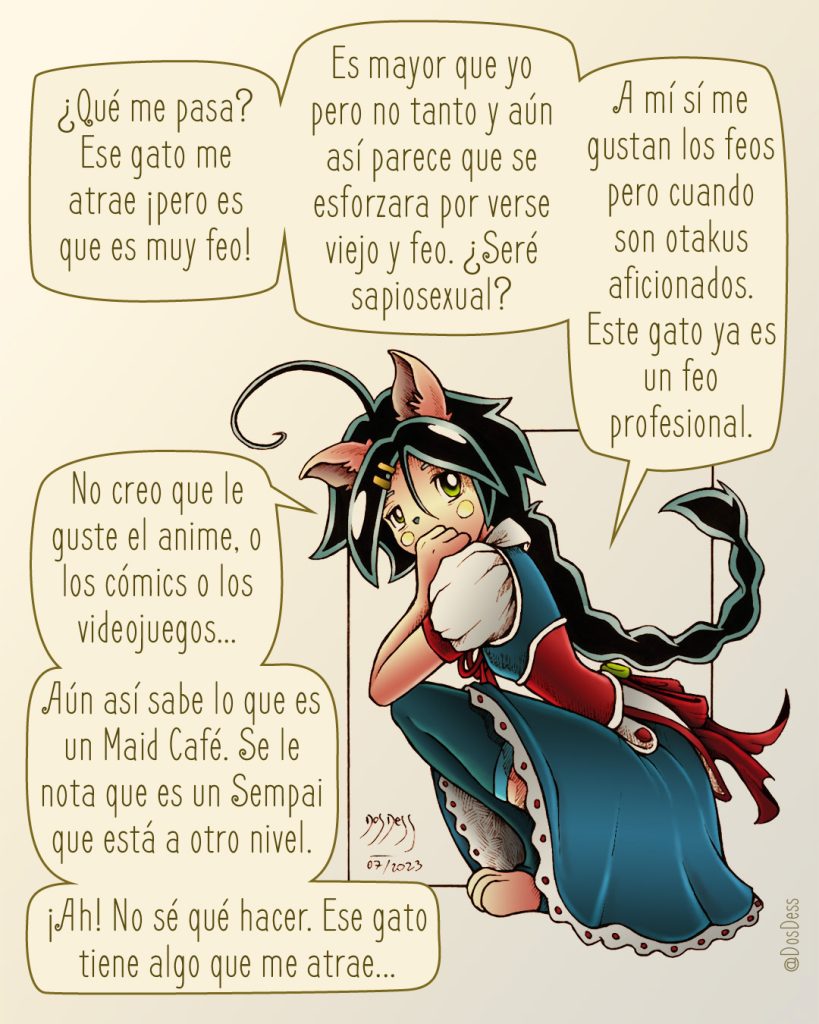 No salgas con ese gato, Shisei. No sabes en lo que te estás metiendo.