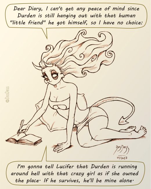 It seems Meridia would rather be toxic than be honest with Durden.